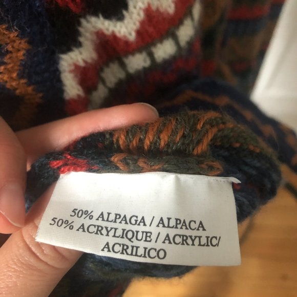 Vintage Peruvian Vest - Picture 5 of 5